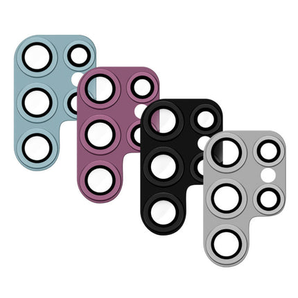 Samsung Galaxy S23 Metalen Camera Lens Cover - Shockproof Case Bescherming Blauw