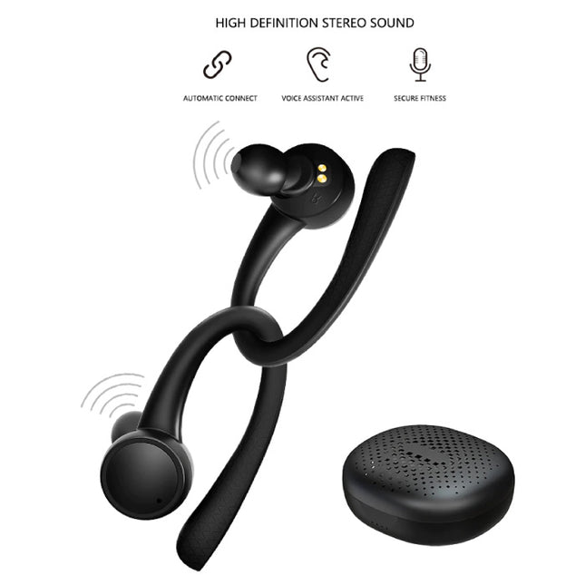 Sport TWS Draadloze Smart Touch Control Oortjes Bluetooth 5.0 Ear Wireless Buds Earphones Earbuds 400mAh Oortelefoon Rood