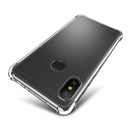 Xiaomi Redmi Note 6 Transparant Bumper Hoesje - Clear Case Cover Silicone TPU Anti-Shock