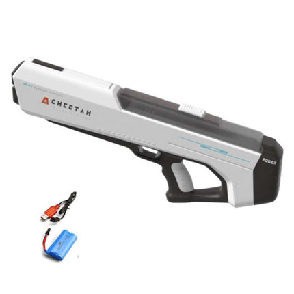 Elektrisch Waterpistool - Automatisch Vullen - 12m Afstand - Water Speelgoed Pistool Geweer Wit