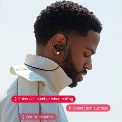 U8 TWS Draadloze Oortjes Bluetooth 5.0 Ear Wireless Buds Earphones Earbuds 110mAh Oortelefoon Zwart