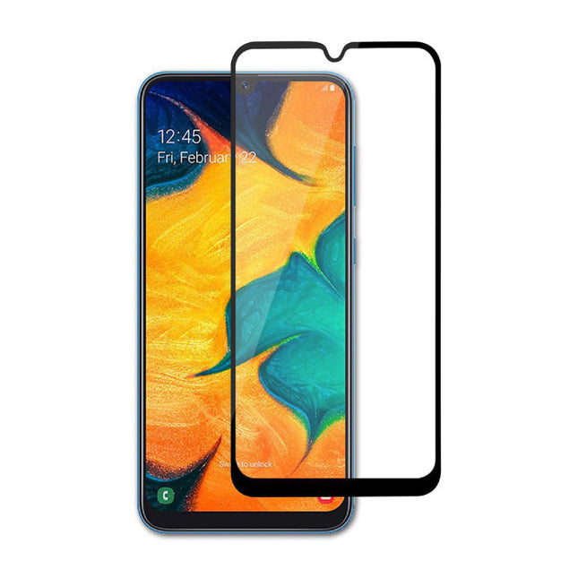 5-Pack Samsung Galaxy A40 Full Cover Screen Protector 9D Tempered Glass Film Gehard Glas Glazen 