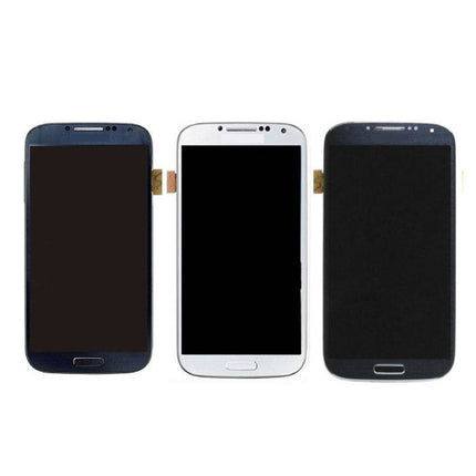 Samsung Galaxy S4 I9500 Scherm (Touchscreen + AMOLED + Onderdelen) AAA+ Kwaliteit - Blauw/Zwart/Wit