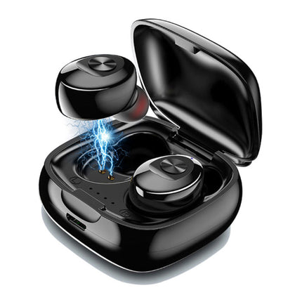 5D TWS Draadloze Oortjes Bluetooth 5.0 Ear Wireless Buds Earphones Earbuds Zwart