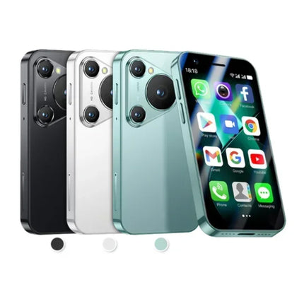 P70 Pro Max Mini Smartphone - 1 GB RAM - 16 GB Opslag - 2 MP Camera - 2000mAh Batterij - Zwart