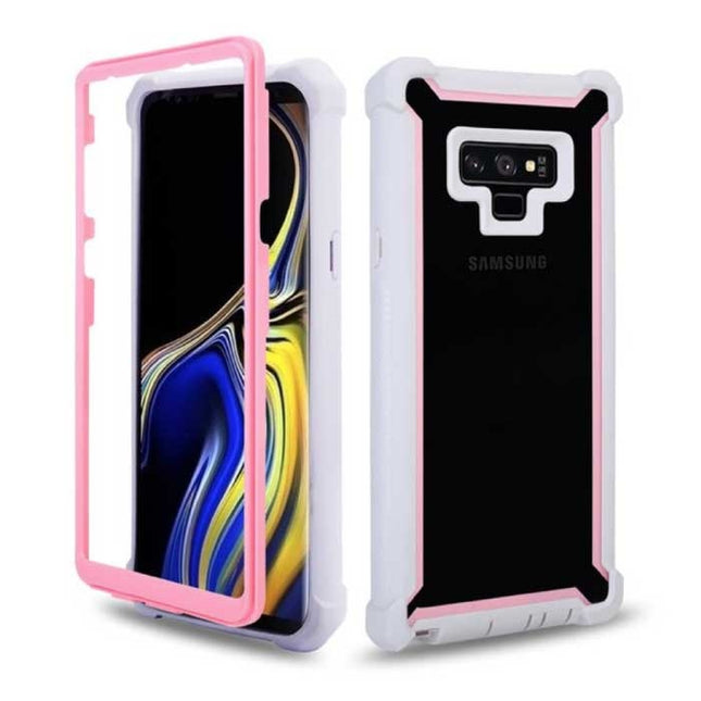 Samsung Galaxy Note 9 Bumper Hoesje 360° Bescherming - Full Body Cover Armor Roze