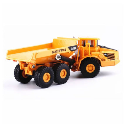 KAIDIWEI A400 Vrachtwagen Aanhangwagen Laadwagen - 1:87 Schaalmodel Die-Cast Dump Truck Vrachtwagen Speelgoed