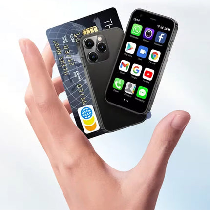 XS15 Mini Smartphone - 2 GB RAM - 16 GB Opslag - 5 MP Camera - 1000mAh Batterij - Paars