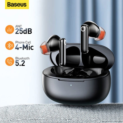 Bowie M1 Draadloze Oortjes - ANC Touch Control Oordopjes TWS Bluetooth 5.0 Zwart 