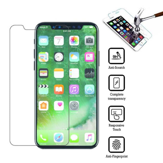 iPhone XS Screen Protector Tempered Glass Film Gehard Glas Glazen