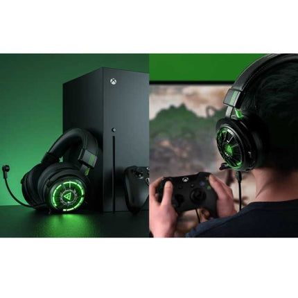 AUX/USB/Type C Gaming Headset - Voor PS4/XBOX/Switch/PC 7.1 Surround Sound - Headphones Koptelefoon  met Microfoon Zwart