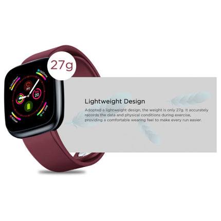 Crystal 3 Smartwatch Smartband Smartphone Fitness Sport Activity Tracker Horloge IPS iOS Android iPhone Samsung Huawei Zwart