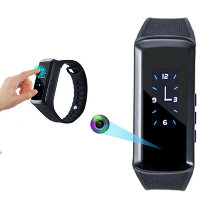 Security Camera Horloge - Activity Tracker Smartband DVR Camera Smartwatch - 1440p