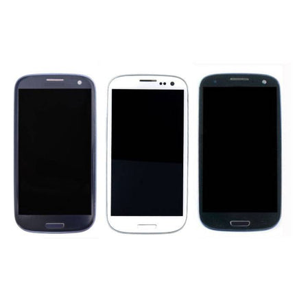 Samsung Galaxy S3 I9300 Scherm (Touchscreen + AMOLED + Onderdelen) A+ Kwaliteit - Blauw/Zwart/Wit