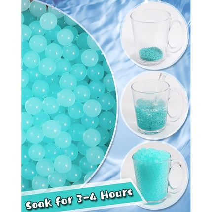 Waterabsorberende Gel Balletjes 50.000 Stuks - 8mm Orbeez Waterparels Kleurenmix