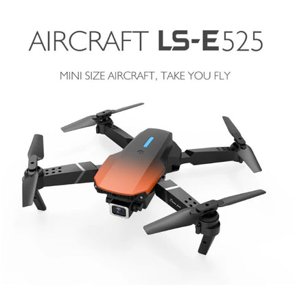 E88 Mini RC Drone met 4K Camera - WiFi Quadcopter met One Key Auto Return - Oranje