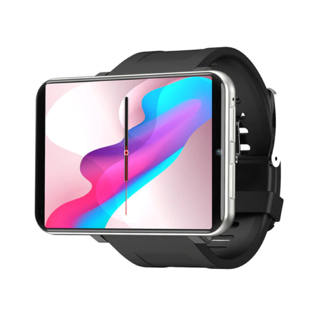 LEM T Smartwatch Breed Display - 2.86 Inch Scherm - 3GB - 32GB - Smartband Fitness Tracker Sport Activity Horloge iOS Android Zilver