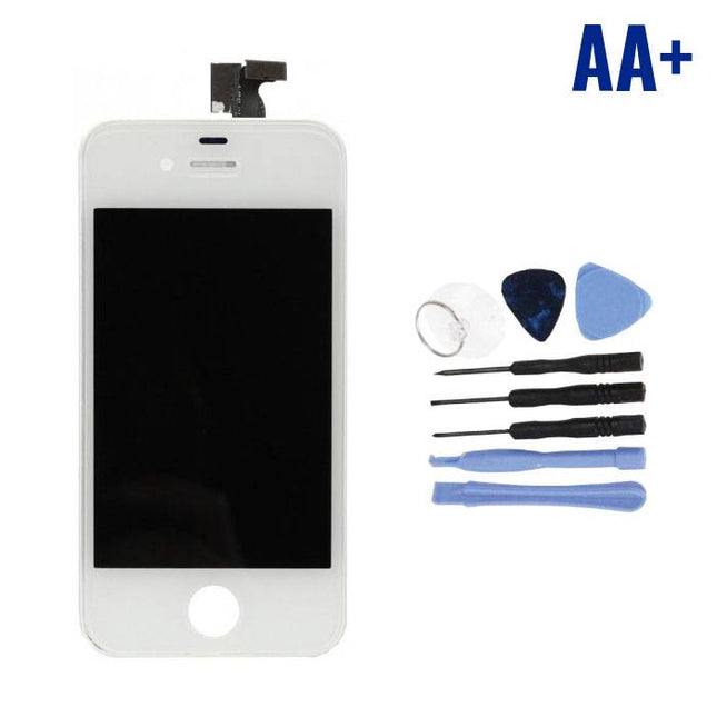 iPhone 4S Scherm (Touchscreen + LCD + Onderdelen) AA+ Kwaliteit - Wit + Gereedschap