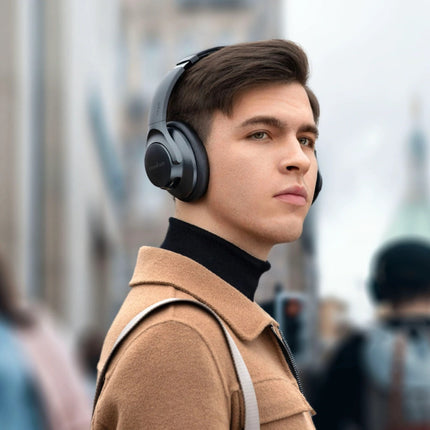 Q20 Draadloze Koptelefoon - Bluetooth 5.0 Wireless Headphones Stereo Studio Zwart