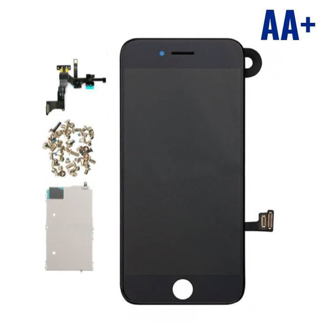 iPhone 7 Voorgemonteerd Scherm (Touchscreen + LCD + Onderdelen) AA+ Kwaliteit - Zwart 