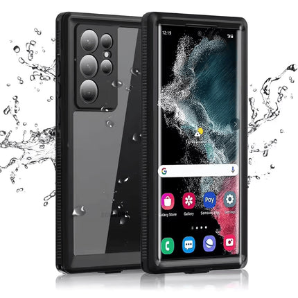 Samsung Galaxy A55 Waterdicht Hoesje - Full Body Heavy Duty Shockproof 360° Cover - Zwart