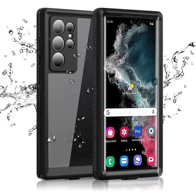 Samsung Galaxy A55 Waterdicht Hoesje - Full Body Heavy Duty Shockproof 360° Cover - Zwart