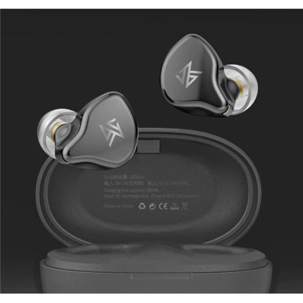 S1D Draadloze Oortjes Touch Bediening TWS Bluetooth 5.0 Wireless Earphones Ear Buds Oortelefoon Grijs