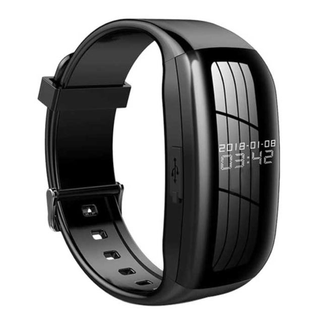 Security Camera Horloge Smartband DVR Camera - 1080p - 128 GB Ingebouwd Geheugen