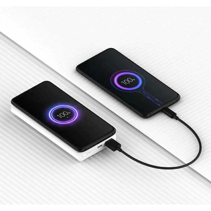 WPB15ZM Draadloze Qi Oplader + Powerbank 10.000mAh - Noodaccu Batterij Wireless Charger Pad Zwart
