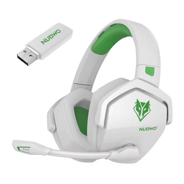 G06 Gaming Headset met Microfoon - Over-ear Koptelefoon - Wit Groen