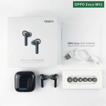 Enco W51 Draadloze Oortjes - ANC Ruisonderdrukking Touch Control Oordopjes TWS Bluetooth 5.0 Earphones Earbuds Oortelefoon Wit