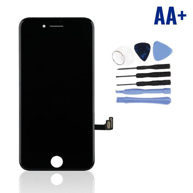 iPhone SE (2020) Scherm (Touchscreen + LCD + Onderdelen) AA+ Kwaliteit - Zwart + Gereedschap