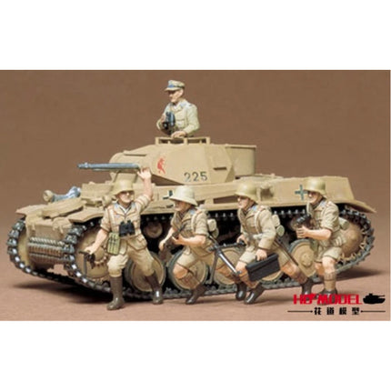 1:35 Panzer Kampfwagen II Tank Bouwkit - Duitse Panther Leger Plastic Hobby Doe-het-zelf Model 35009