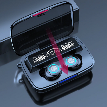 M17 Draadloze Oortjes met Touch Control - 4000mAh TWS Powerbank Smart Touch Control Bluetooth 5.1 Ear Buds Earphones Earbuds Oortelefoon 
