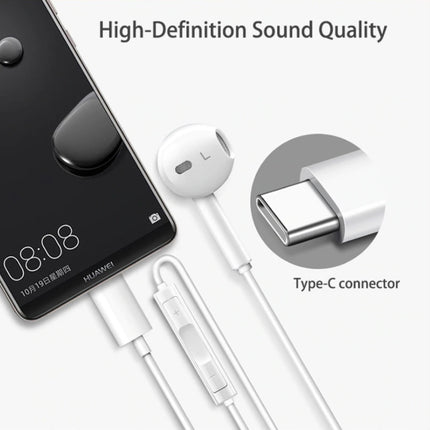 CM33 Wired Earphones Oortjes Ecouteur Oortelefoon met Microfoon Zwart 