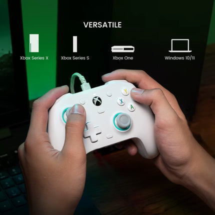 G7 SE Gaming Controller voor Xbox - Gamepad Bedraad met Vibratie - Xbox Series X/S, Xbox One - Roze