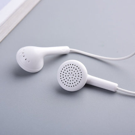 Y6 Wired Earphones Oortjes Ecouteur Oortelefoon met Microfoon Wit