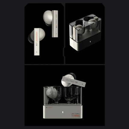 Moondrop Draadloze Oortjes met Hoesje - Bluetooth 5.3 Oordopjes True Wireless Stereo - Wit