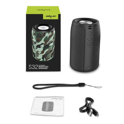 Zealot S32 Bluetooth 5.0 Soundbox Draadloze Luidspreker Externe Wireless Speaker Rood