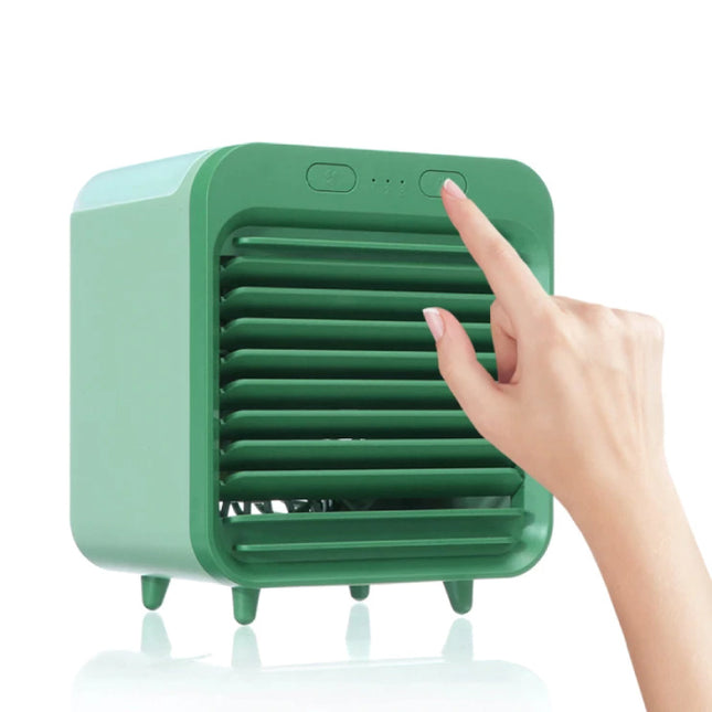Draagbare Airconditioner - Water Koeling - Mini Ventilator/Luchtkoeler Groen