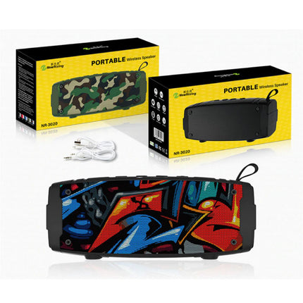 Soundbox Draadloze Luidspreker Bluetooth 5.0 Externe Wireless Speaker Zwart