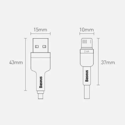 USB Oplaadkabel voor iPhone Lightning - 2 Meter - Gevlochten Nylon - Tangle Resistant Oplader Data Kabel Groen