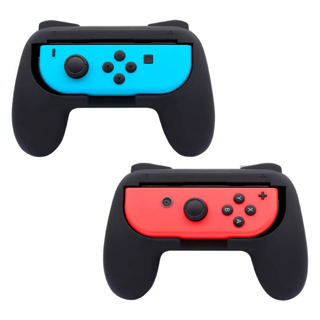 2-Pack Controller Grip voor Nintendo Switch Joy-Cons  - NS Gamepad Handgrip Handvat Zwart