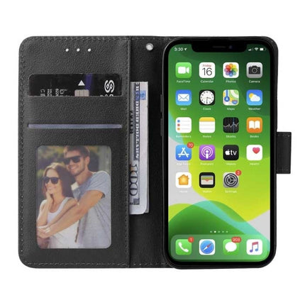 iPhone 6 Plus Flip Case Portefeuille PU Leer - Wallet Cover Hoesje Rood