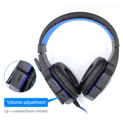 Bass HD Gaming Headset Stereo Koptelefoon Headphones met Microfoon voor PlayStation 4 / PC Wit