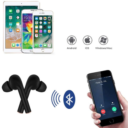 J3 Draadloze Bluetooth-oortelefoon - Echte Touch Control-oortelefoon TWS-oortelefoon - Wit
