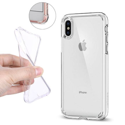 Transparant Clear Bumper Case Cover Silicone TPU Hoesje Anti-Shock